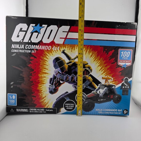 2020 Forever Clever G.I. Joe: Ninja Commando 4x4 100 Pieces Construction Set NEW - Picture 6 of 7